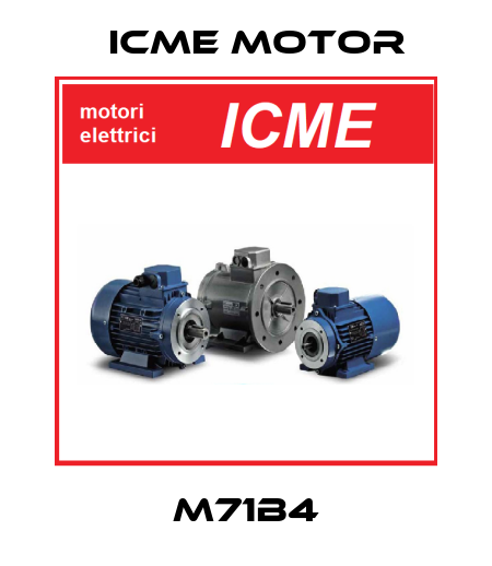 M71B4 Icme Motor