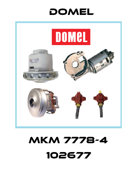 MKM 7778-4 102677 Domel