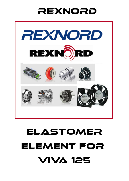 Elastomer Element for  VIVA 125 Rexnord
