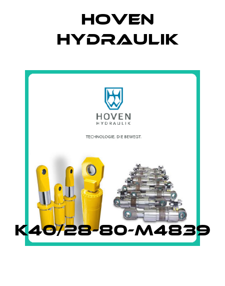K40/28-80-M4839 Hoven Hydraulik