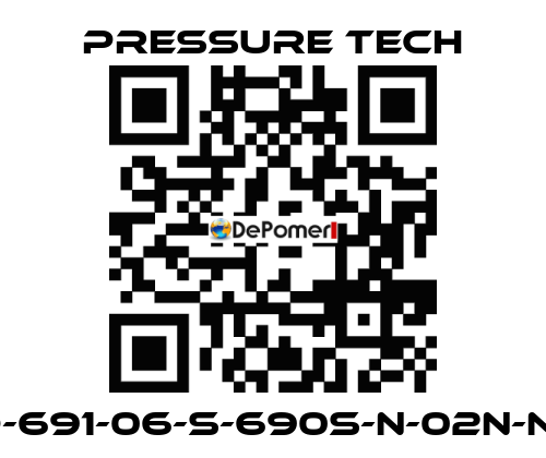 HYD-691-06-S-690S-N-02N-N-SV Pressure Tech