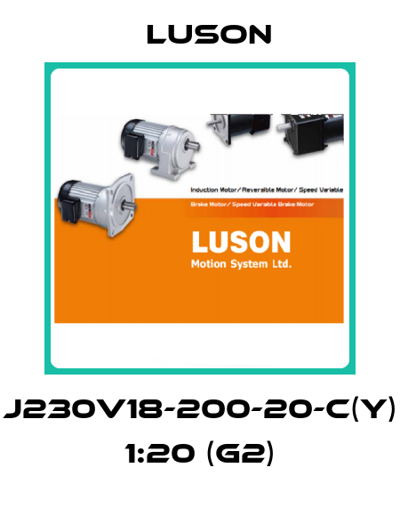 J230V18-200-20-C(Y) 1:20 (G2) Luson