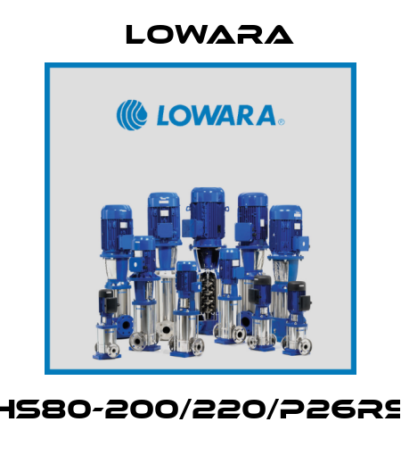 ESHS80-200/220/P26RSNZ Lowara