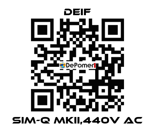 SIM-Q MKII,440V AC Deif