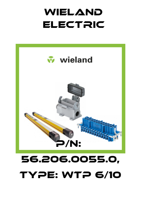 P/N:  56.206.0055.0, Type: WTP 6/10 Wieland Electric