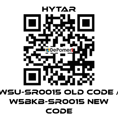 WSU-SR0015 old code / W5BKB-SR0015 new code Hytar
