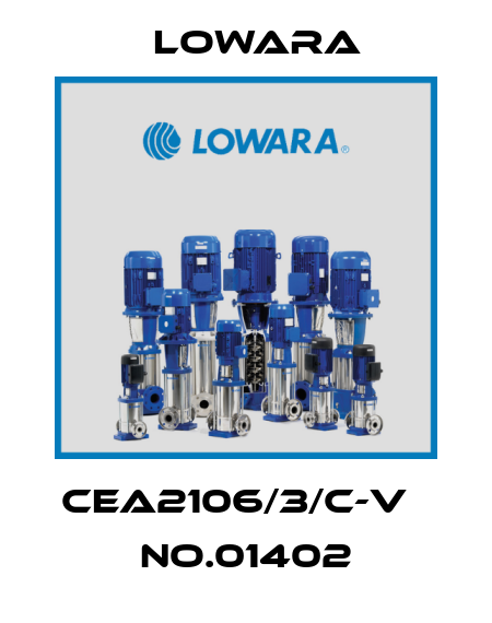 CEA2106/3/C-V   No.01402 Lowara