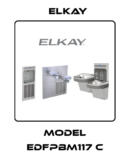Model EDFPBM117 C Elkay
