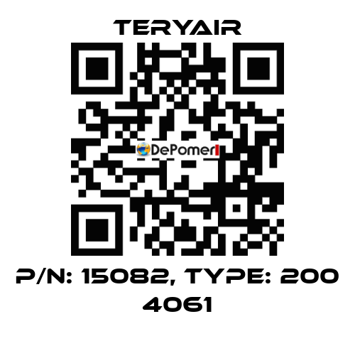 P/N: 15082, Type: 200 4061 TERYAIR