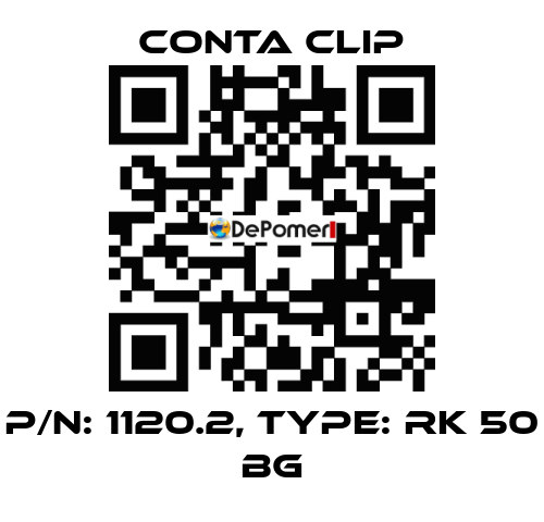 P/N: 1120.2, Type: RK 50 BG Conta Clip