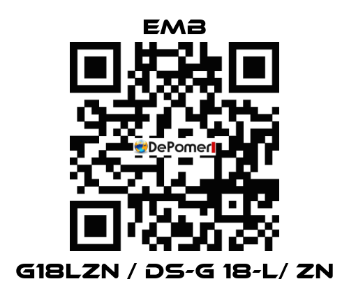 G18LZN / DS-G 18-L/ ZN Emb