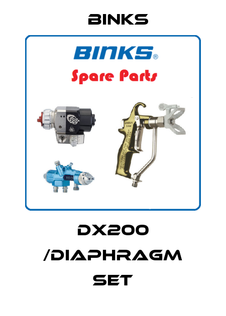 DX200 /diaphragm set Binks