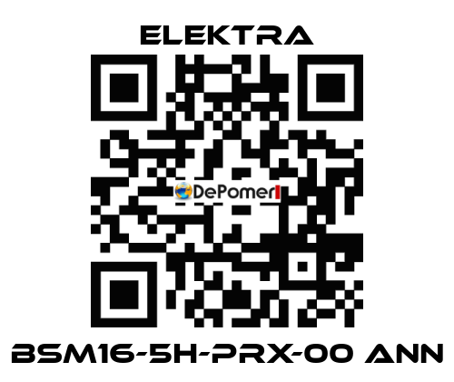 BSM16-5H-PRX-00 ANN ELEKTRA