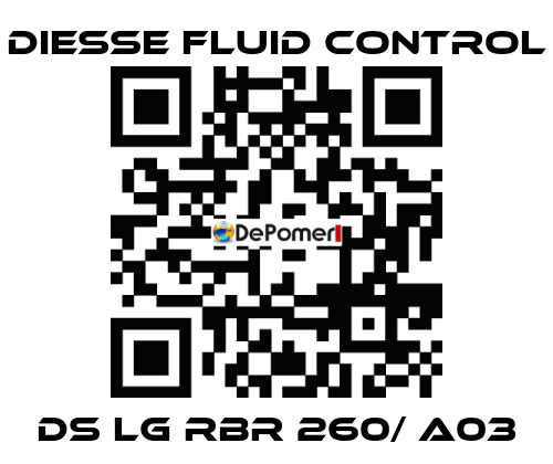 DS LG RBR 260/ A03 DIESSE Fluid Control