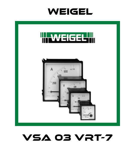 VSA 03 VRT-7 Weigel