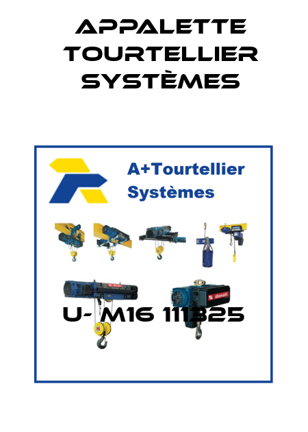 U- M16 111325 Appalette Tourtellier Systèmes