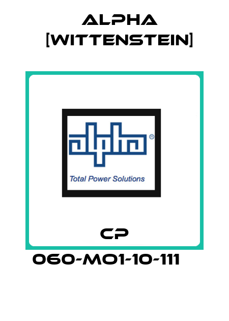 CP 060-MO1-10-111    Alpha [Wittenstein]
