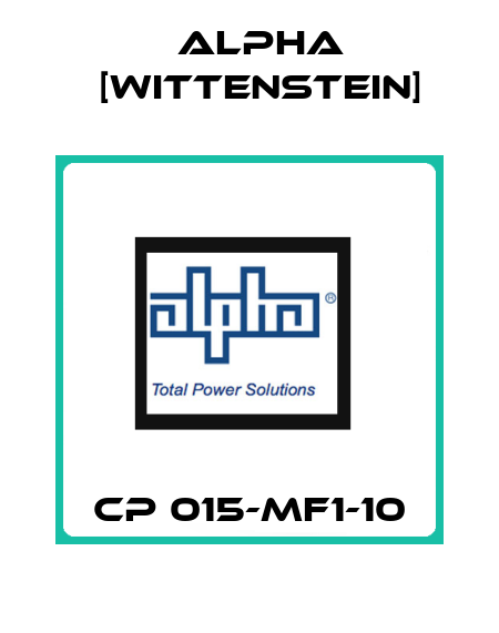 CP 015-MF1-10 Alpha [Wittenstein]