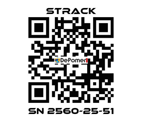  SN 2560-25-51 Strack
