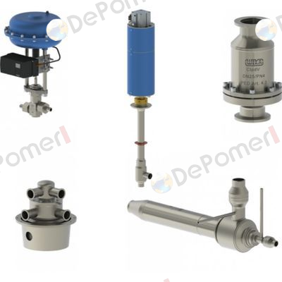 89250 / Fastening clamp for standpipe 40/57mm Weka