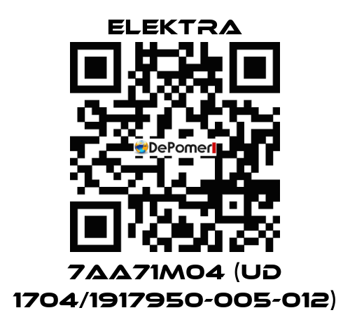 7AA71M04 (UD 1704/1917950-005-012) ELEKTRA