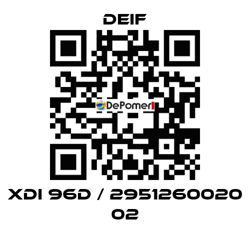 XDi 96D / 2951260020 02 Deif