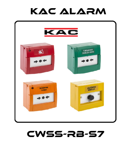 CWSS-RB-S7 KAC Alarm