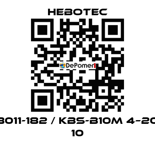3011-182 / KBS-B10M 4–20 10 HEBOTEC