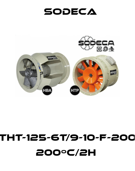 THT-125-6T/9-10-F-200  200ºC/2H  Sodeca