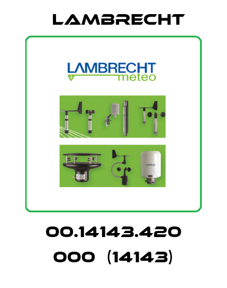 00.14143.420 000  (14143) Lambrecht