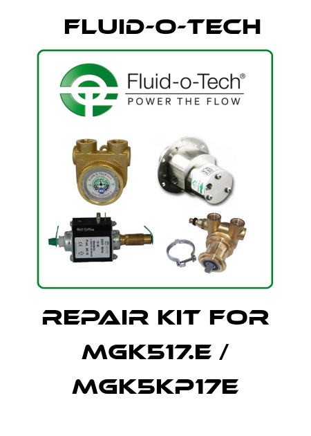 Repair kit for MGK517.E / MGK5KP17E Fluid-O-Tech