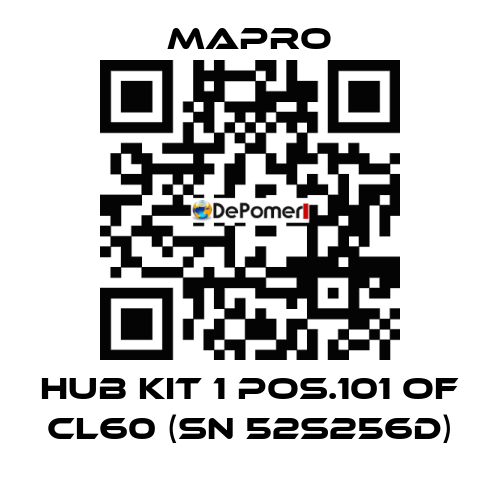 HUB KIT 1 POS.101 OF CL60 (SN 52S256D) Mapro
