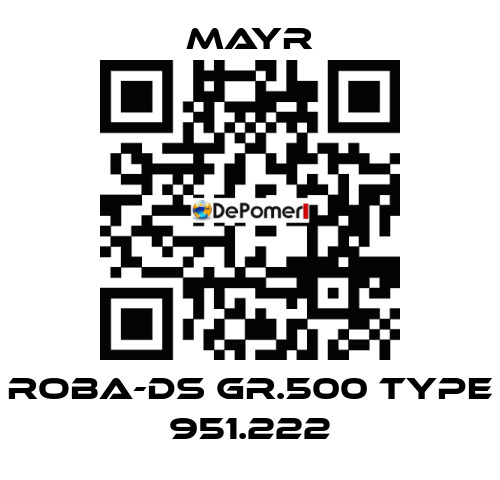 ROBA-DS Gr.500 Type 951.222 Mayr