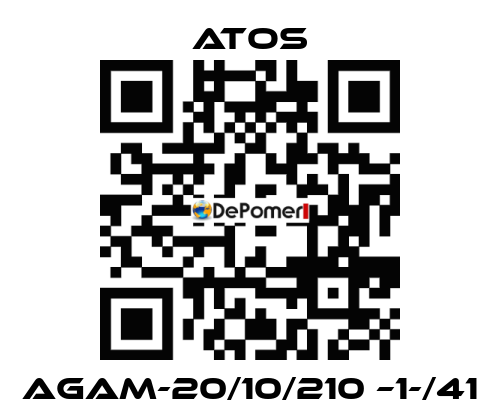 AGAM-20/10/210 –1-/41 Atos