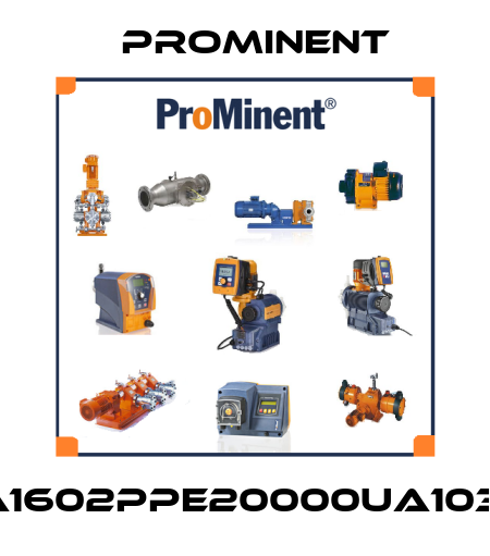GMXA1602PPE20000UA10300DE ProMinent