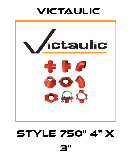 Style 750" 4" X 3" Victaulic
