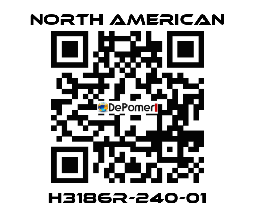 H3186R-240-01 NORTH AMERICAN