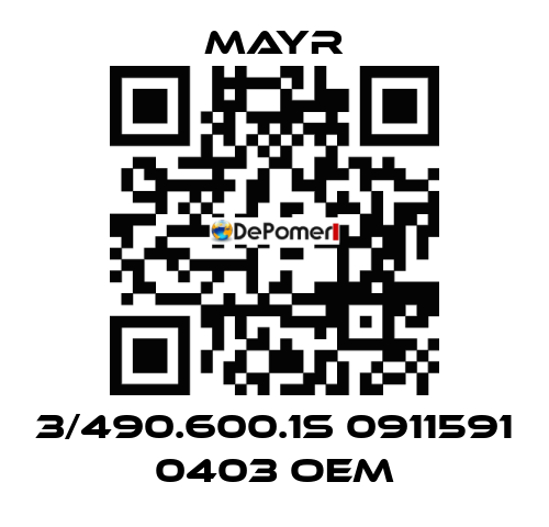 3/490.600.1S 0911591 0403 OEM Mayr