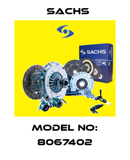 Model No: 8067402 SACHS