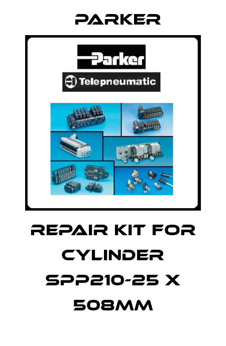 repair kit for cylinder SPP210-25 x 508MM Parker