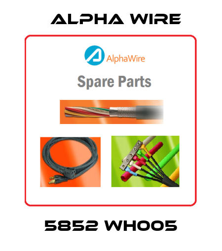 5852 WH005 Alpha Wire