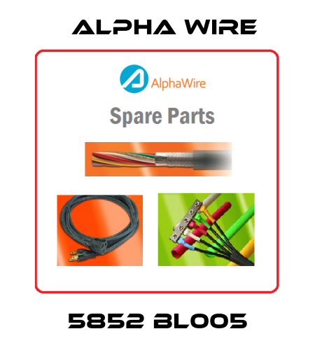 5852 BL005 Alpha Wire