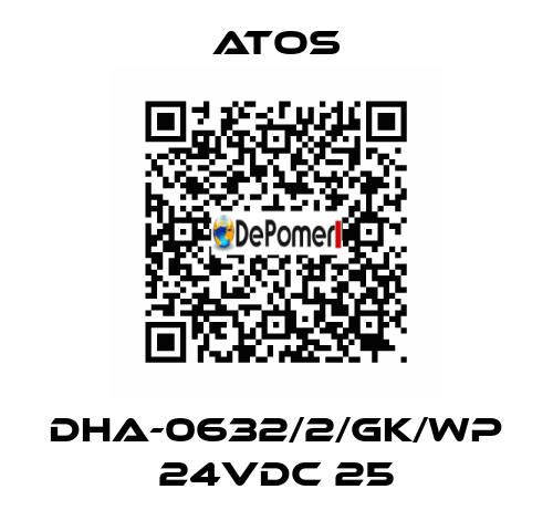 DHA-0632/2/GK/WP 24VDC 25 Atos