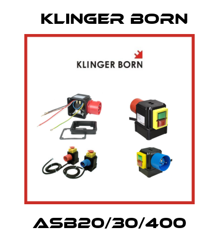 ASB20/30/400 Klinger Born