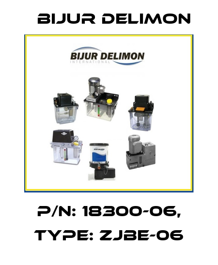 P/N: 18300-06, Type: ZJBE-06 Bijur Delimon