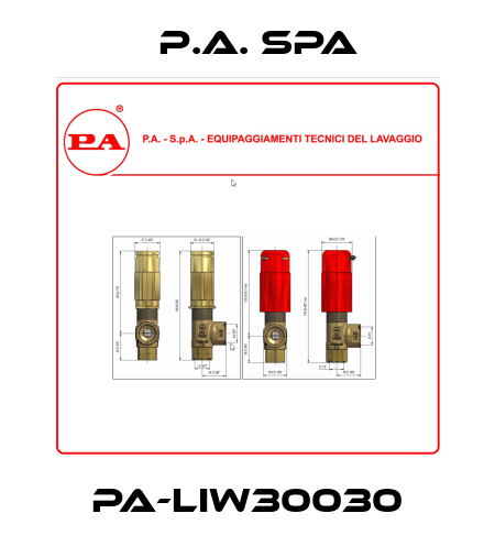 PA-LIW30030 P.A. SpA