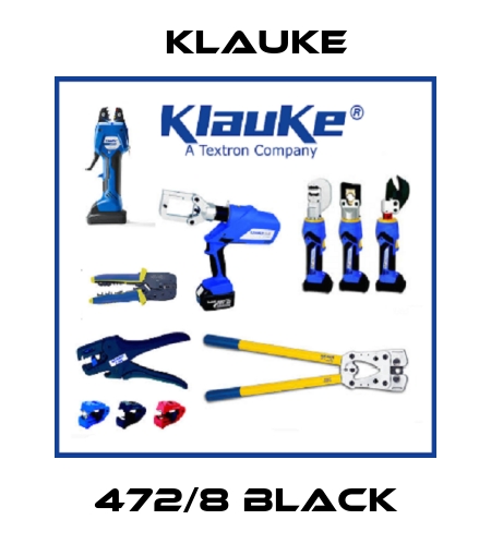 472/8 black Klauke