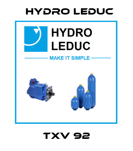 TXV 92 Hydro Leduc