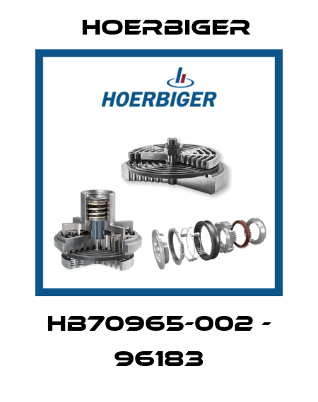 HB70965-002 - 96183 Hoerbiger