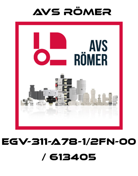 EGV-311-A78-1/2FN-00 / 613405 Avs Römer